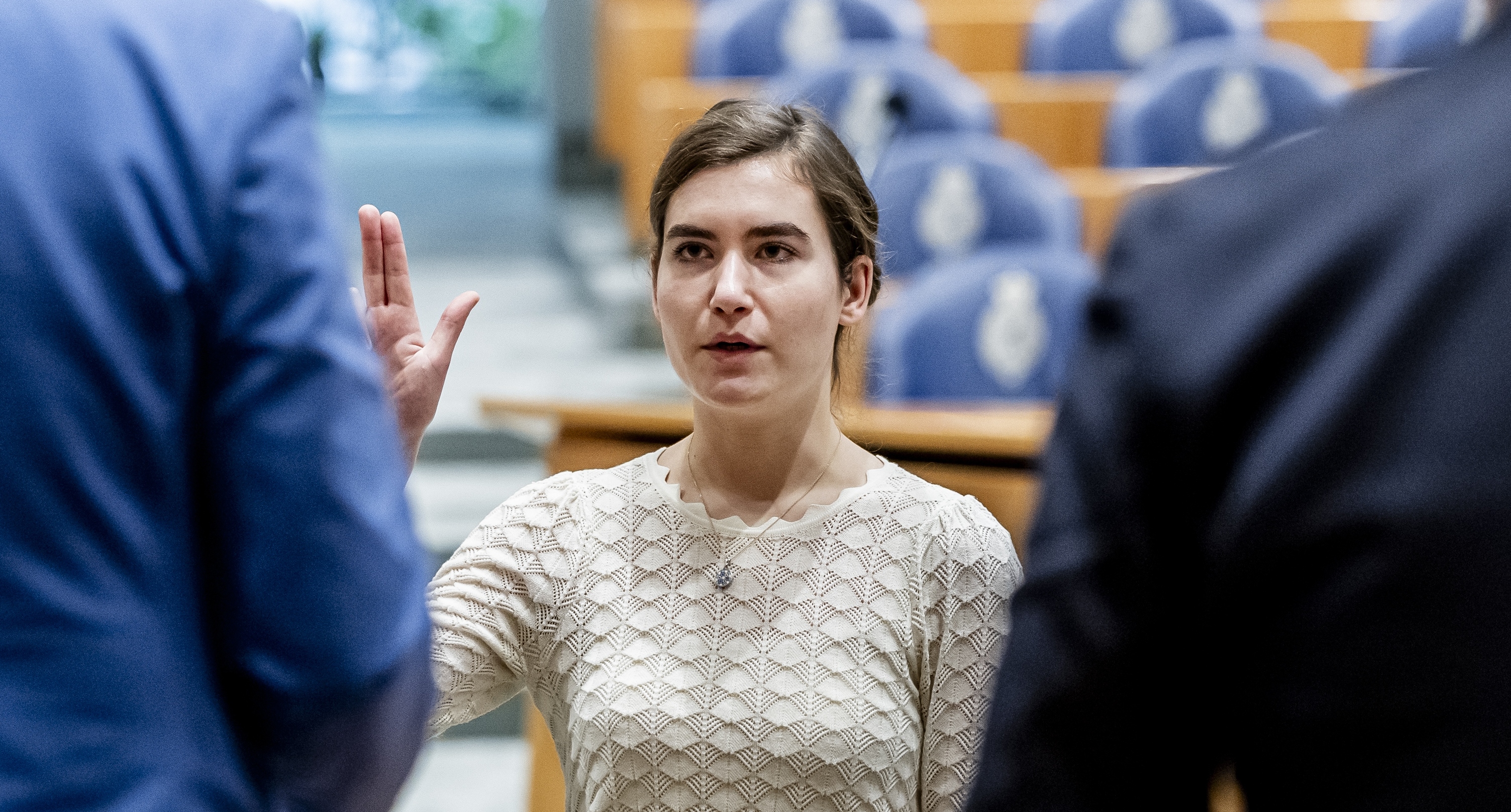 Lidewij de Vos (28) vervangt Baudet als lijsttrekker FVD | WNL